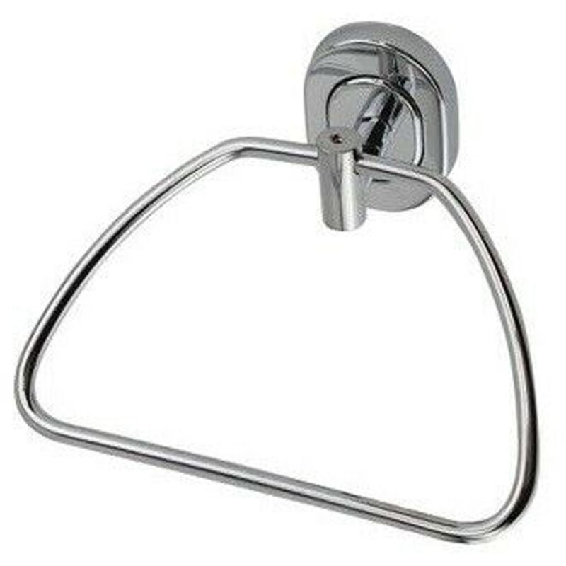 foto del prodotto cleafe porta asciugamano bagno wc toilette acciaio inox fissaggio parete 69189 