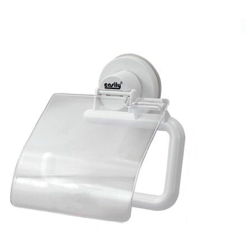 foto del prodotto cleafe porta rotolo carta igienica supporto portarotolo a ventosa accessori bagno 79159 