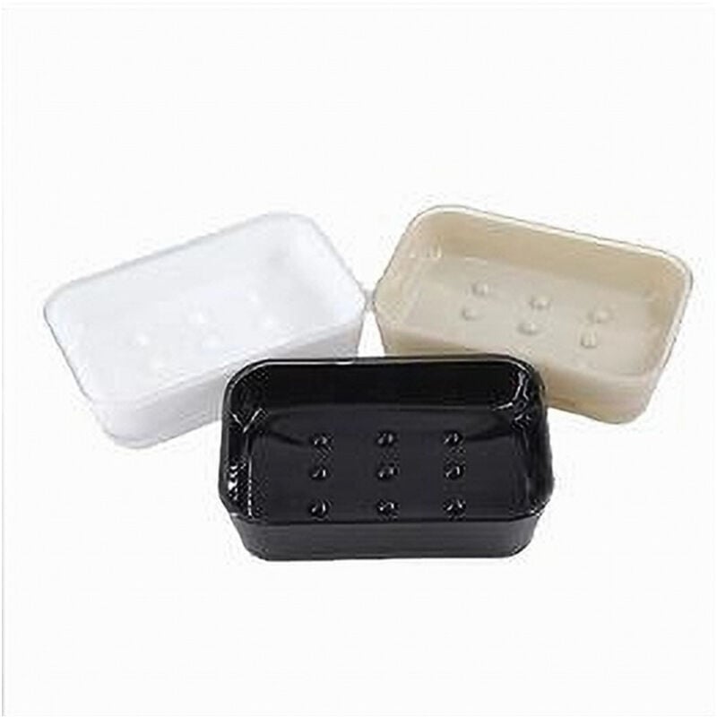 foto del prodotto cleafe porta sapone saponetta accessorio arredo per bagno rettangolare 12x8x3 cm 52403 