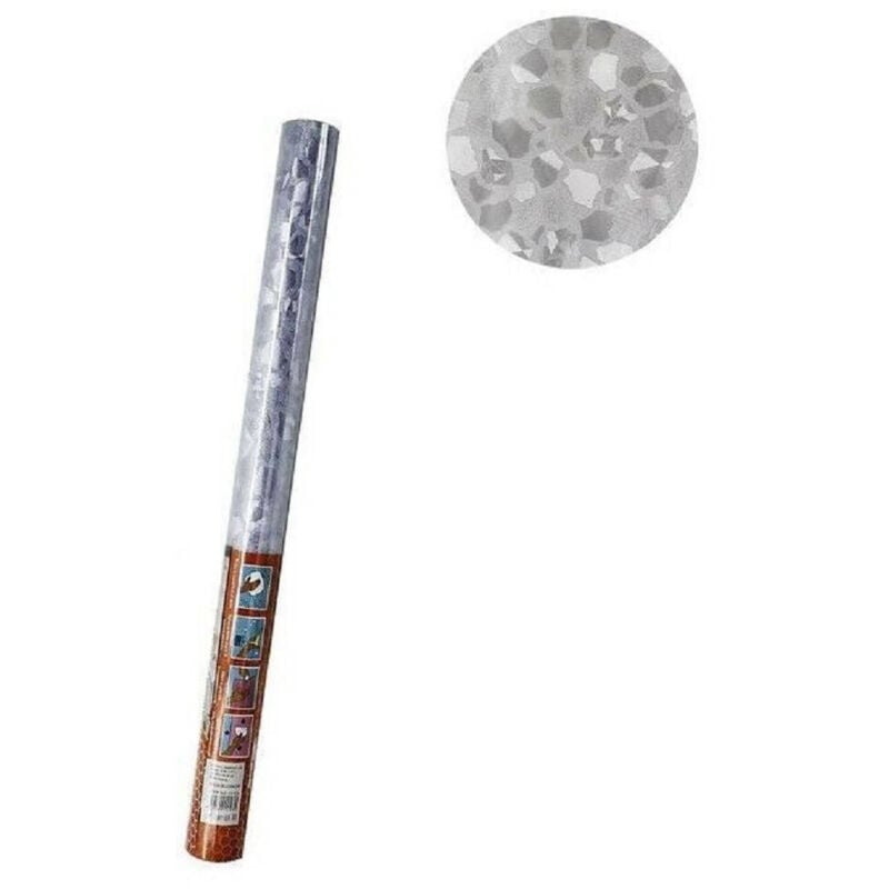 foto del prodotto cleafe - rotolo pellicola finestre decorativa 2d opaca sassi 45cmx2m adesiva vetro 10103 -