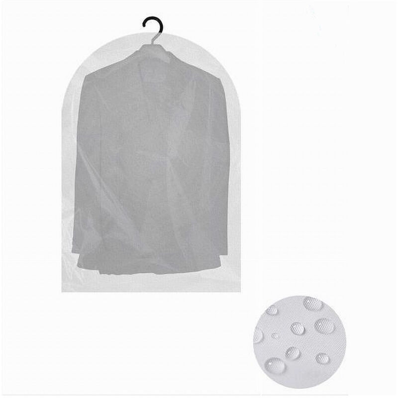 foto del prodotto cleafe set 2 pz custodia sacca copriabiti copri abito vestito giacca 60x120cm eva 87411 