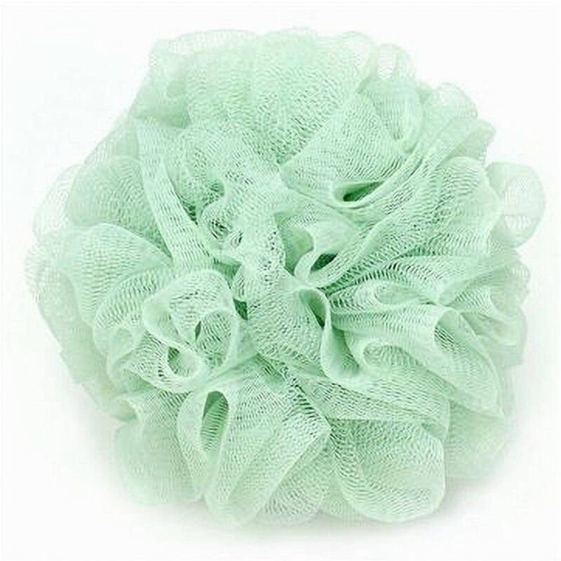 foto del prodotto cleafe set 2 pz spugna rete spugnetta doccia bagno esfoliazione pelle corpo verde 79578 