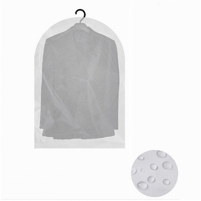 foto del prodotto cleafe - set 3 pz custodia sacca copriabiti copri abito vestito giacca 60x80cm eva 87409 -