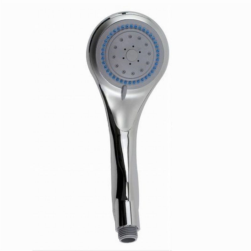 foto del prodotto cleafe soffione doccia doccetta multigetto doccino tondo moderno bagno 10 x 24 cm 69038 