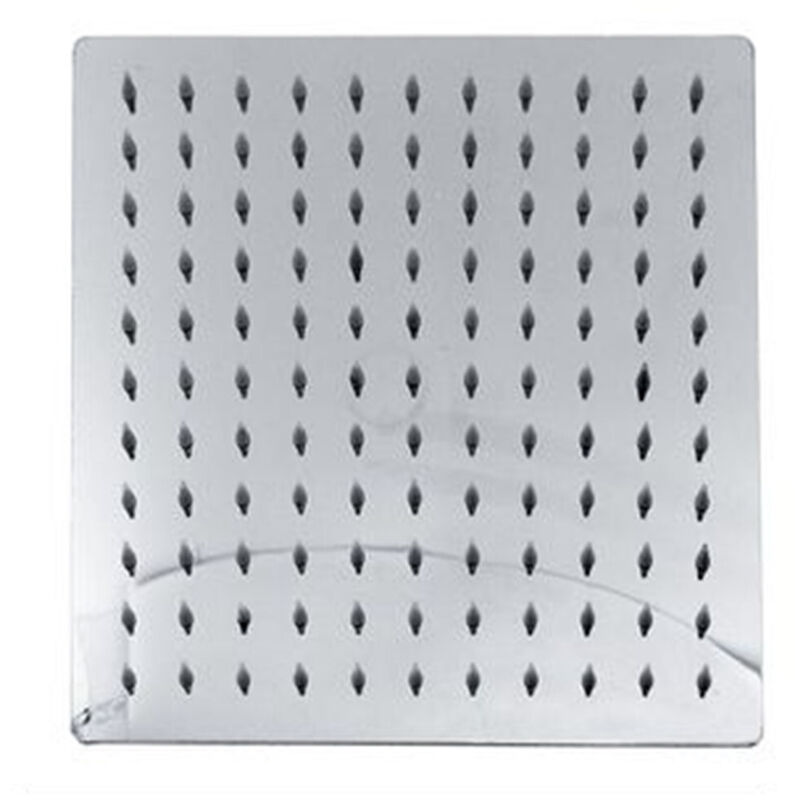 foto del prodotto cleafe soffione doccia quadrato moderno 25 x 25 cm ugelli fori bagno miscelatore 69123 