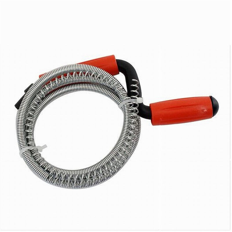 foto del prodotto cleafe sturalavandino molla sturatubi scarichi spirale per disintasare tubi 1.5mt 59946 