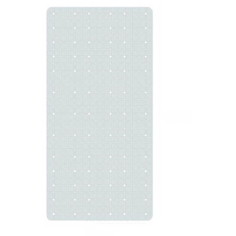 foto del prodotto cleafe tappeto tappetino in pvc antiscivolo vasca da bagno doccia 68x36 cm 79750 bianco 