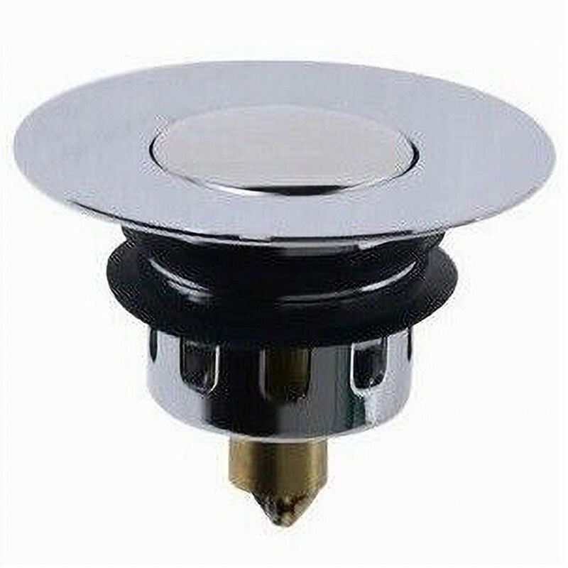 foto del prodotto cleafe - tappo lavandino bagno bidet universale pop up tappo di scarico in metallo 87250 -