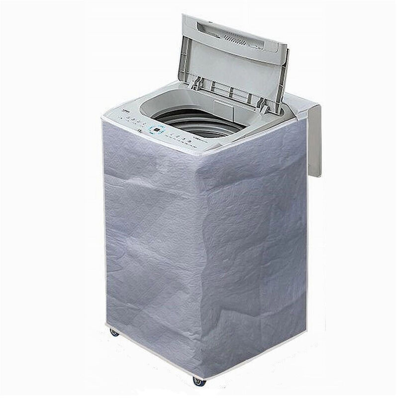 foto del prodotto cleafe telo copri lavatrice copertura carica alta universale in peva 55x58x87cm 52758 