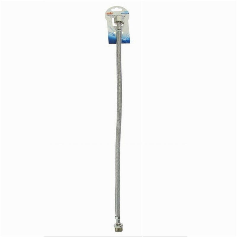 foto del prodotto cleafe tubo flessibile flessibili rubinetto miscelatore acqua 50 cm f 1 2 x m1 2 69398 