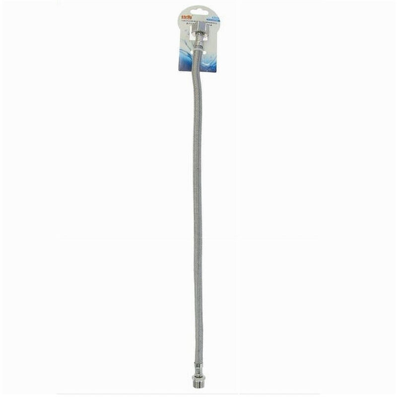foto del prodotto cleafe tubo flessibile flessibili rubinetto miscelatore acqua 50 cm f 1 2 x m3 8 69400 