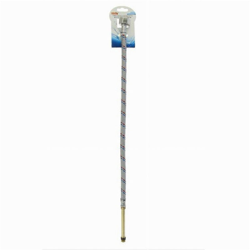 foto del prodotto cleafe tubo flessibile flessibili rubinetto miscelatore acqua 50cm f 1 2 x m10 1 69396 