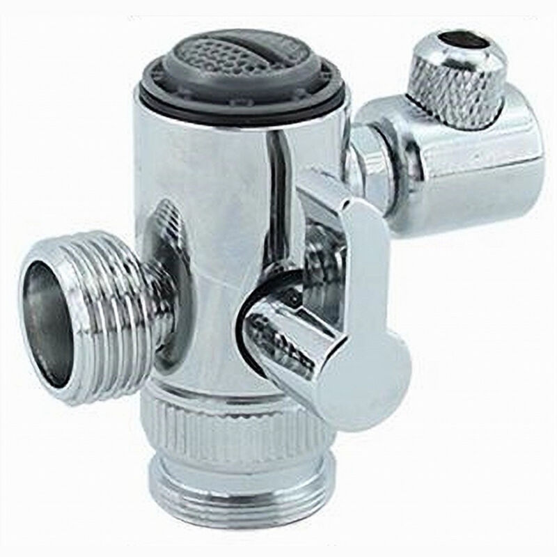 foto del prodotto cleafe valvola deviatrice rubinetto bagno cucina collegamento doccia a mano bidet 87501 