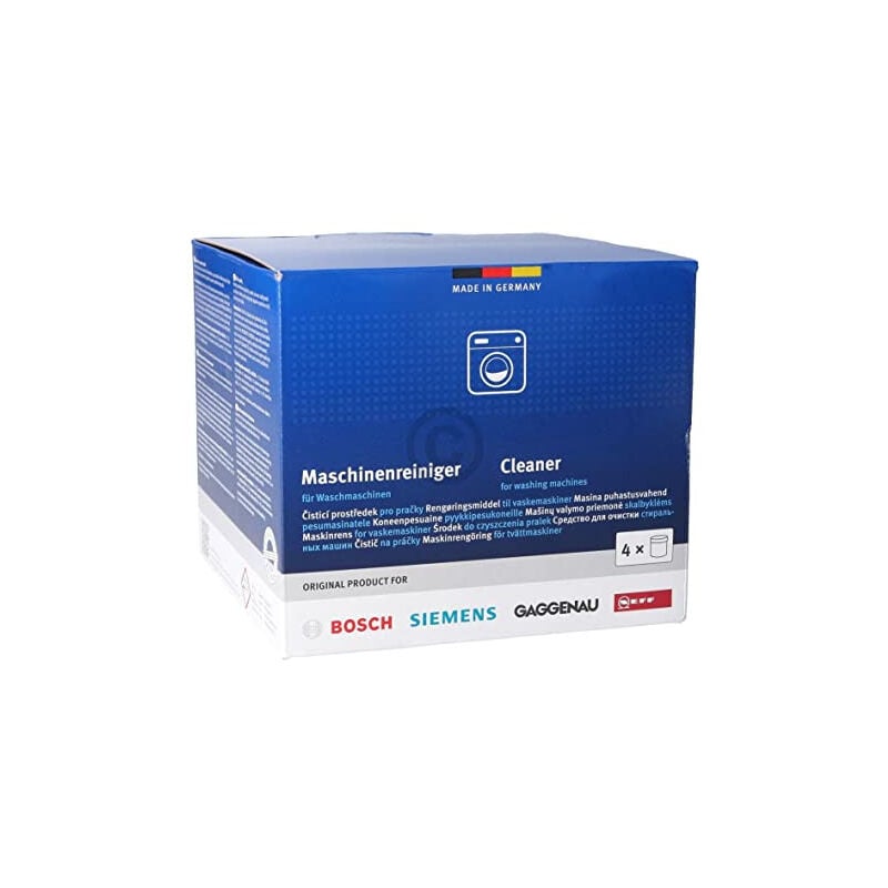 foto del prodotto cleaner per lavatrice compatibile con siemens 00311929 4 x 200 g bosch