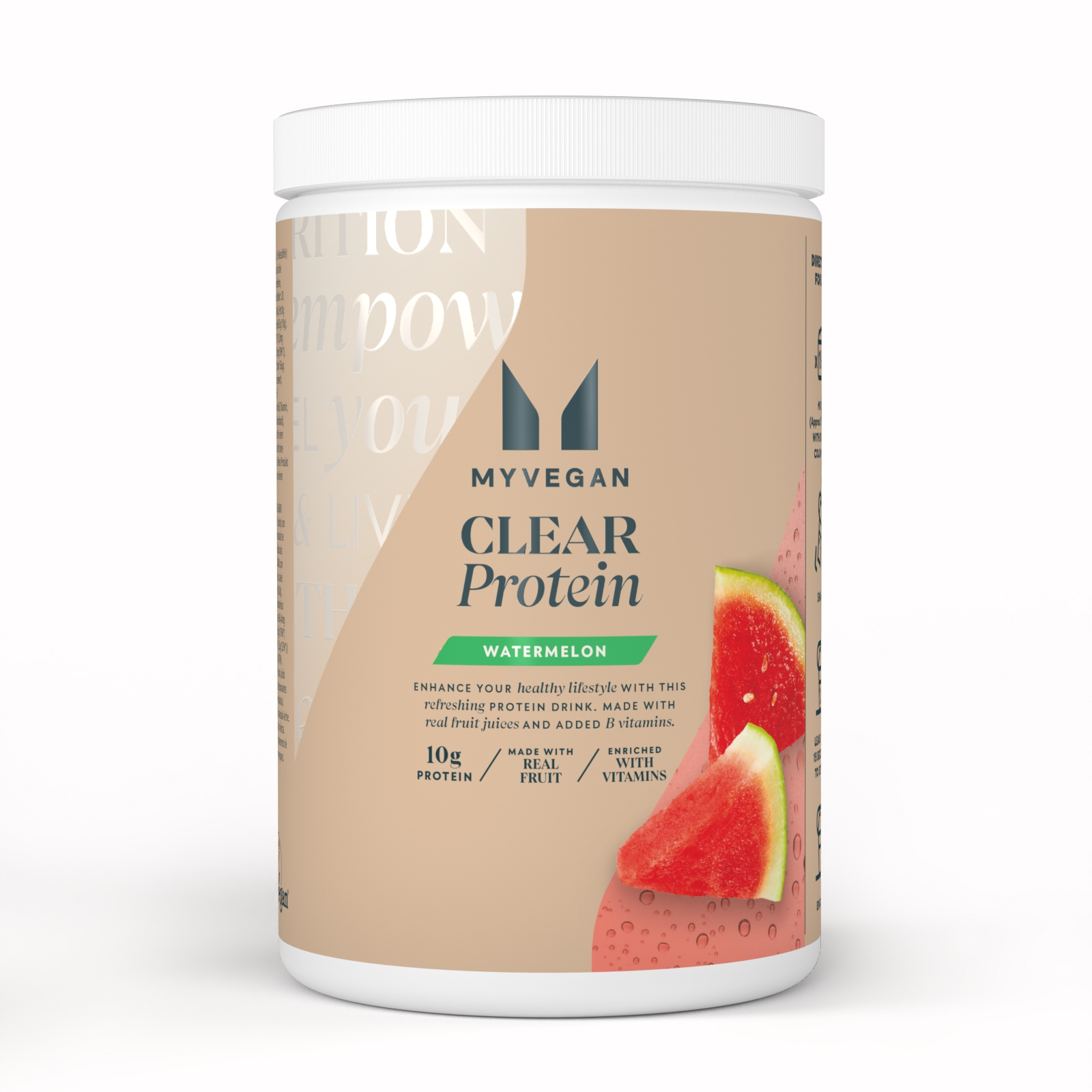 foto del prodotto clear vegan protein 20porzioni anguria