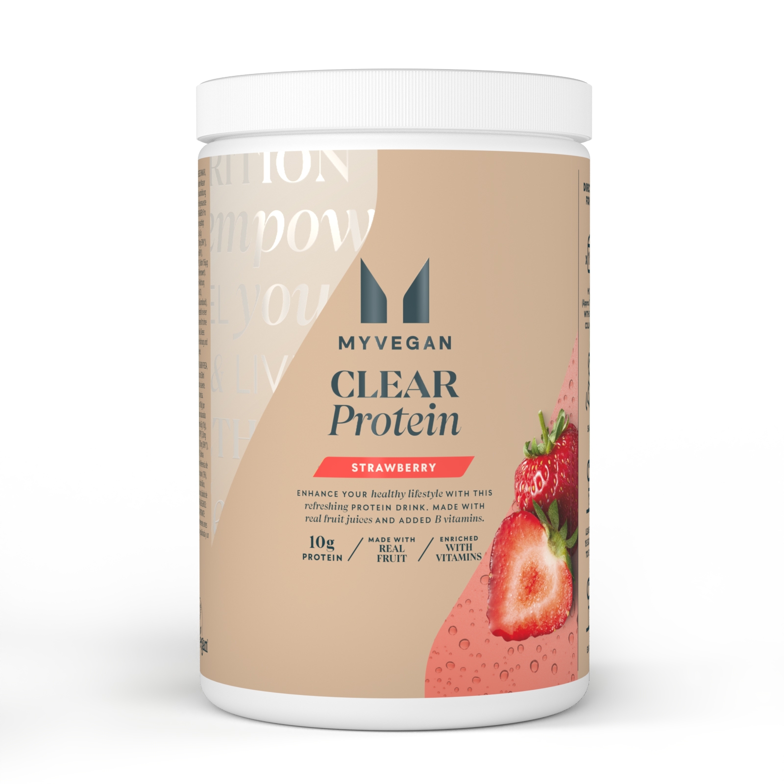 foto del prodotto clear vegan protein 20porzioni fragola