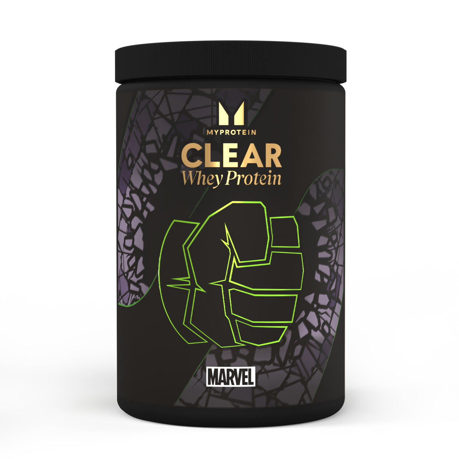 foto del prodotto clear whey isolate 20 servings 500g hulk prugna kiwi