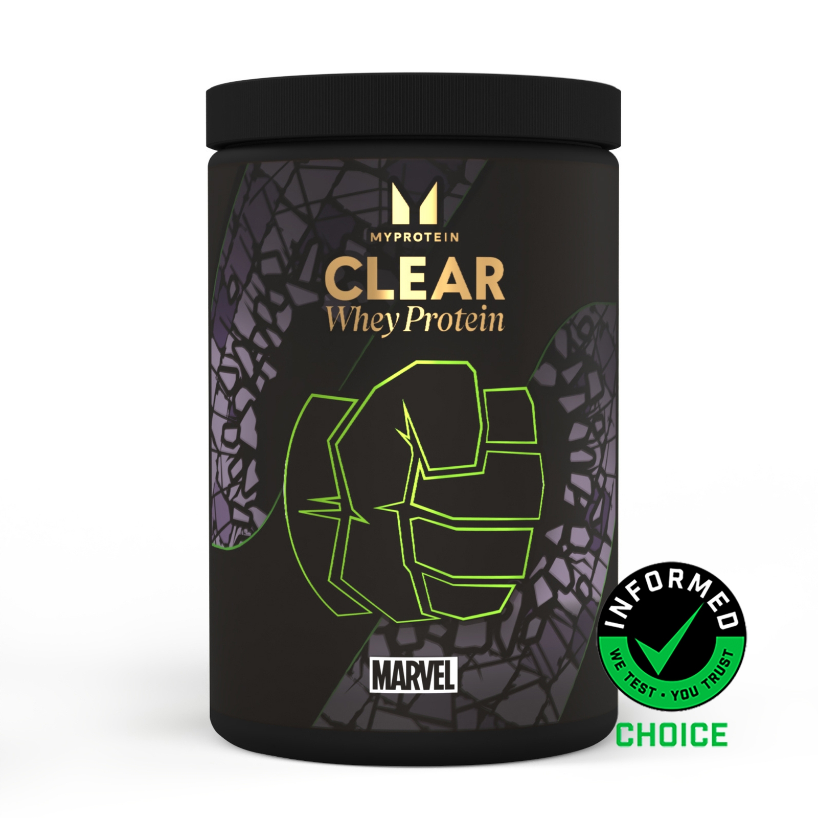 foto del prodotto clear whey isolate - 500g - 20porzioni - hulk - prugna kiwi