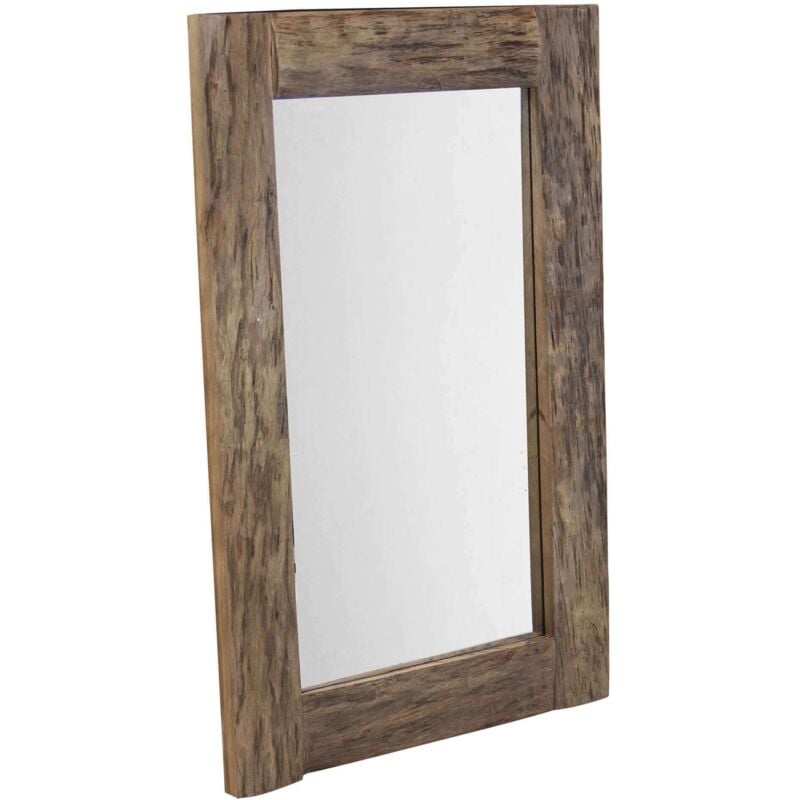 foto del prodotto cleet specchio con cornice in legno