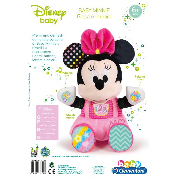 foto del prodotto clementoni baby minnie play and learn