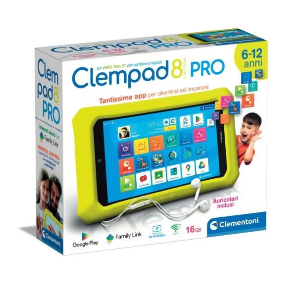 foto del prodotto clementoni clempad 8 pro 16 gb wi fi
