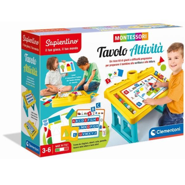 foto del prodotto clementoni montessori tavolo attività - 16340