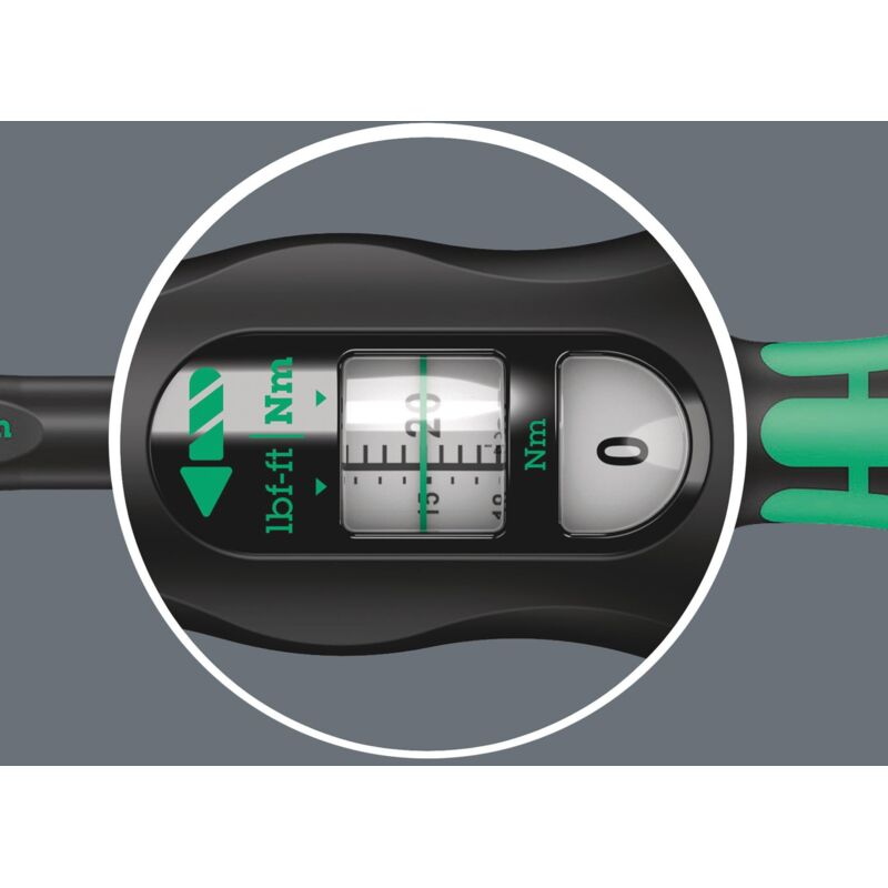 foto del prodotto click torque c 2 r l 05075625001 chiave dinamometrica 1 2 12.5 mm 20 100 nm wera