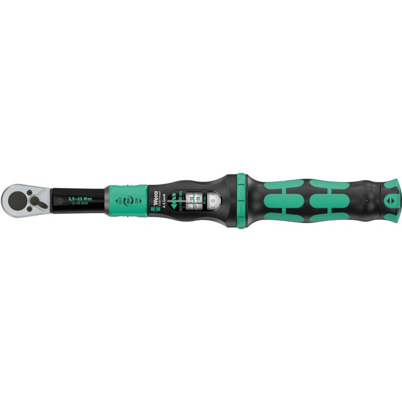 foto del prodotto click torque lock a 6 chiave dinamometrica, regolabile, torque lock fu wera