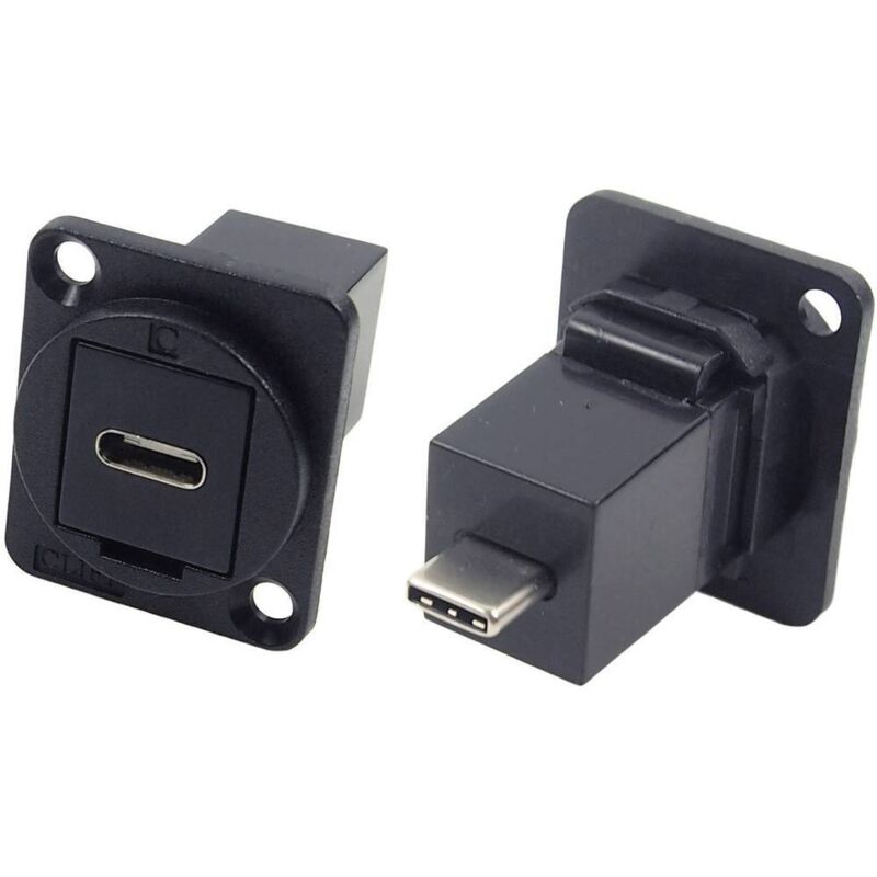foto del prodotto cliff adattatore xlr presa usb c su usb c adattatore incasso cp30211 contenuto 1 pz.