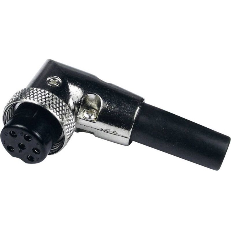 foto del prodotto cliff fc684224r connettore mini din presa angolata numero poli num 4 argento 1 pz.