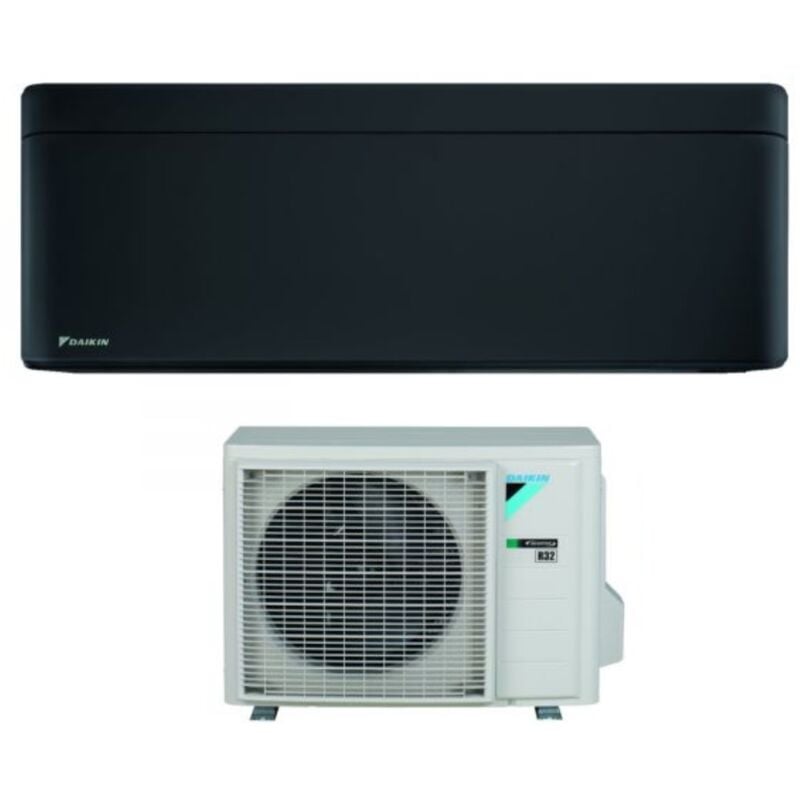 foto del prodotto climatizzatore condizionatore daikin bluevolution inverter serie stylish total black 7000 btu ftxa20bb r 32 wi fi integrato classe a colore nero