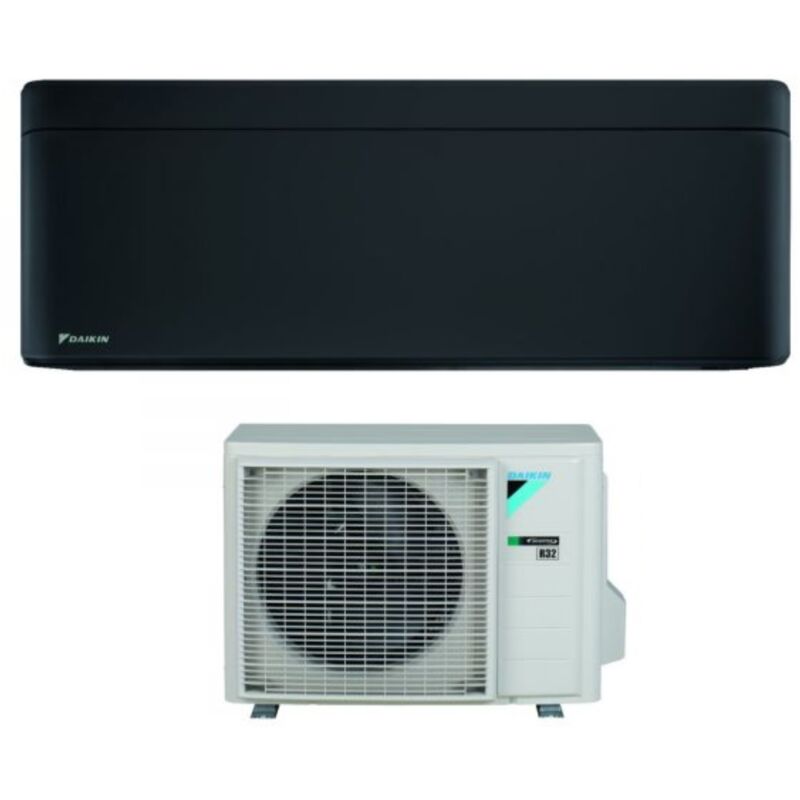 foto del prodotto climatizzatore condizionatore daikin bluevolution inverter serie stylish total black 9000 btu ftxa25bb r 32 wi fi integrato classe a colore nero