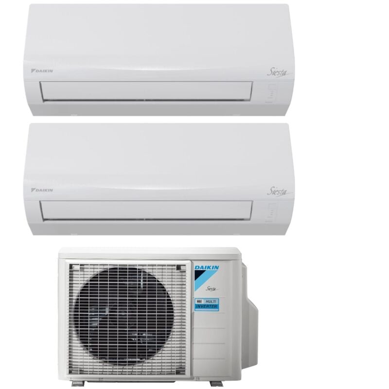 foto del prodotto climatizzatore condizionatore daikin dual split inverter serie siesta 9 9 con 2amxf50a r 32 wi fi integrato 9000 9000