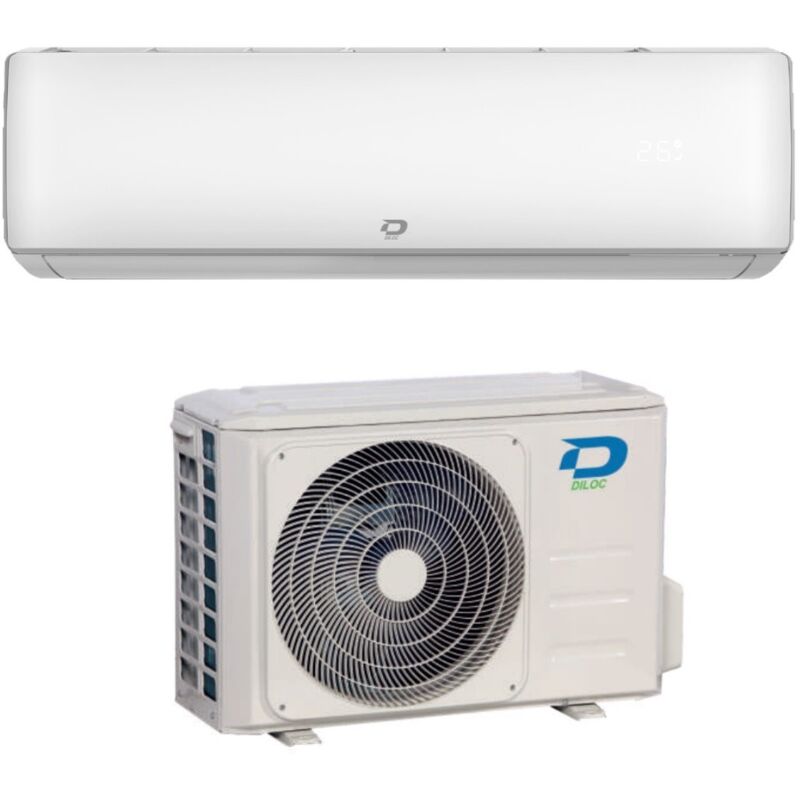 foto del prodotto climatizzatore condizionatore diloc inverter serie sky plus 9000 btu d.sky9000 r-32 wi-fi integrato a - novita'