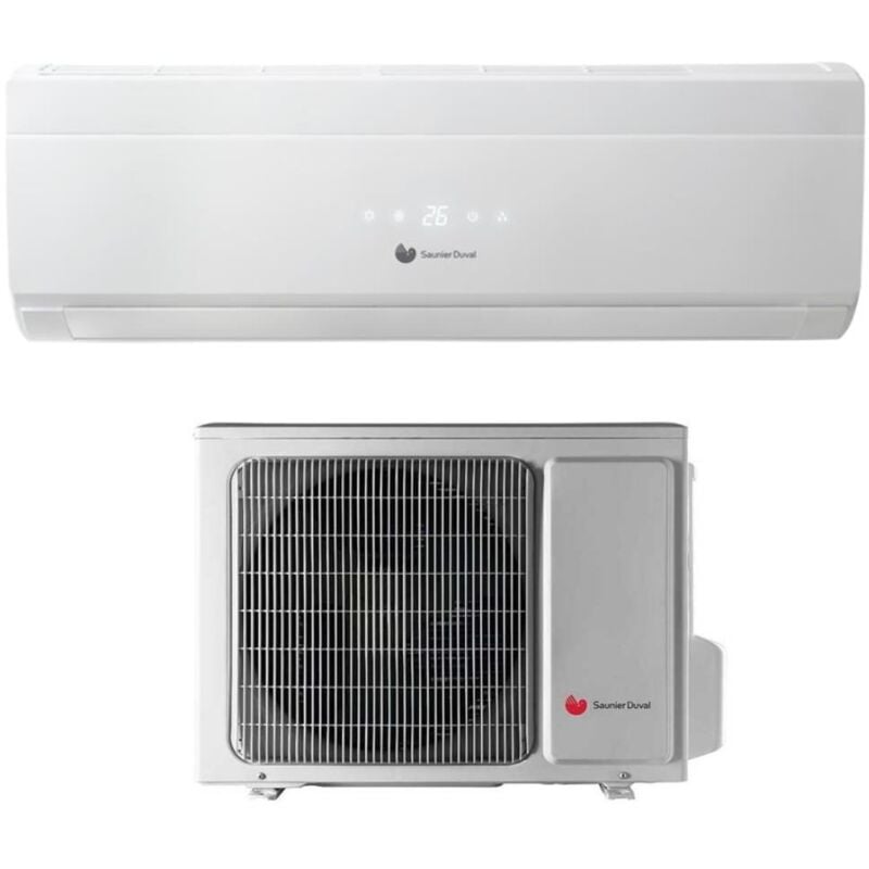 foto del prodotto climatizzatore condizionatore hermann saunier duval inverter serie vivair uni comfort 9000 btu sdh19 025 nw r 32 classe a 