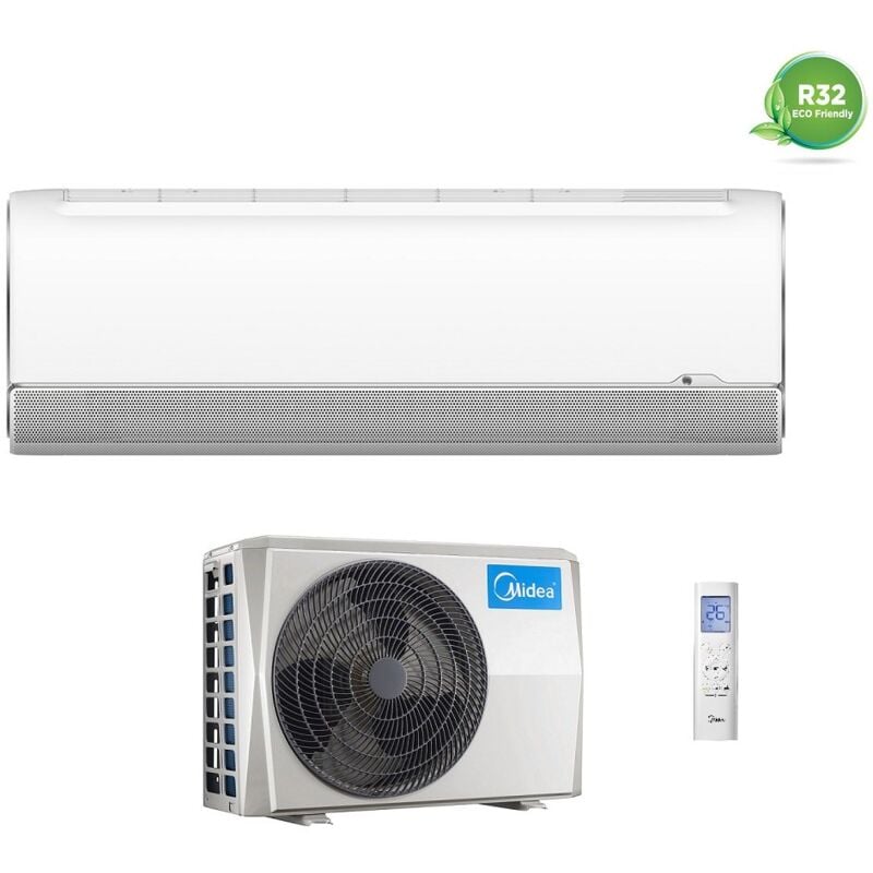 immagine 0 del prodotto climatizzatore condizionatore inverter midea breezeless 12000 btu r 32 a msfaau 12hrfn wi fi integrato novita 