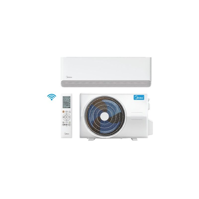 foto del prodotto climatizzatore condizionatore midea inverter breezless 12000 btu wi fi incluso classe a a 