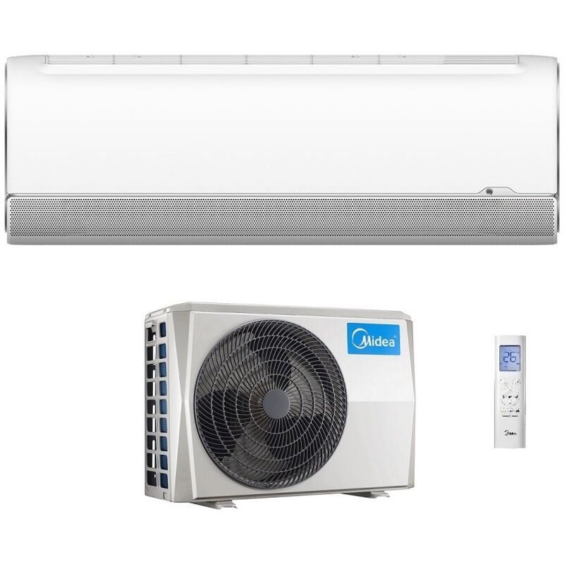 foto del prodotto climatizzatore condizionatore midea inverter serie breezeless 9000 btu msfaau 09hrfn r 32 wi fi integrato a 