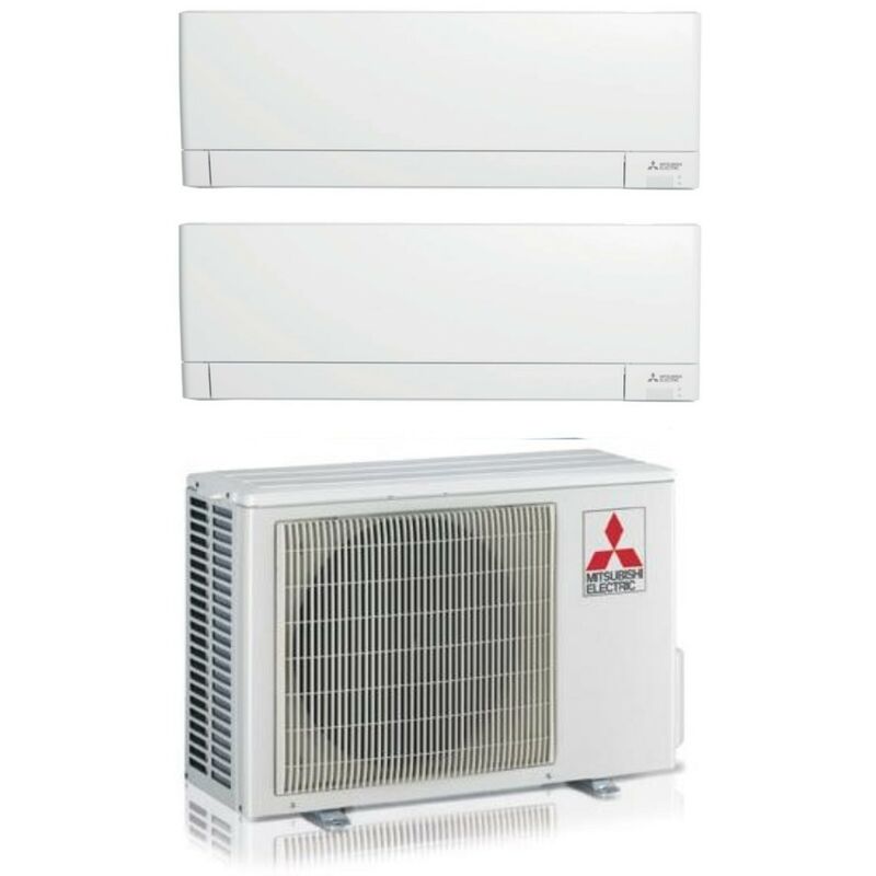 foto del prodotto climatizzatore condizionatore mitsubishi electric dual split inverter linea plus serie msz ay 9 9 con mxz 2f42vf r 32 wi fi integrato 9000 9000