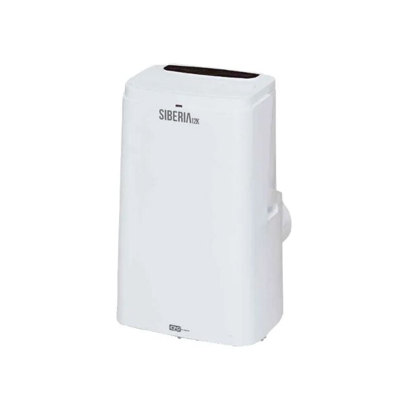 foto del prodotto climatizzatore portatile d aria cfg siberia 12k pannello controllo led 12000 btu