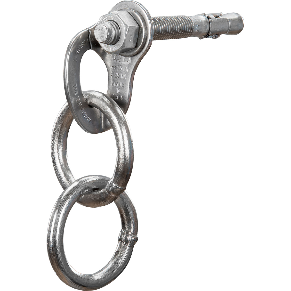 foto del prodotto climbing technology spit plate kit plate 12 bolt 12x110mm 2ring