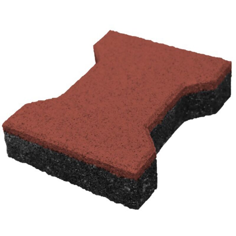 foto del prodotto clinker di gomma 43 mm rosso