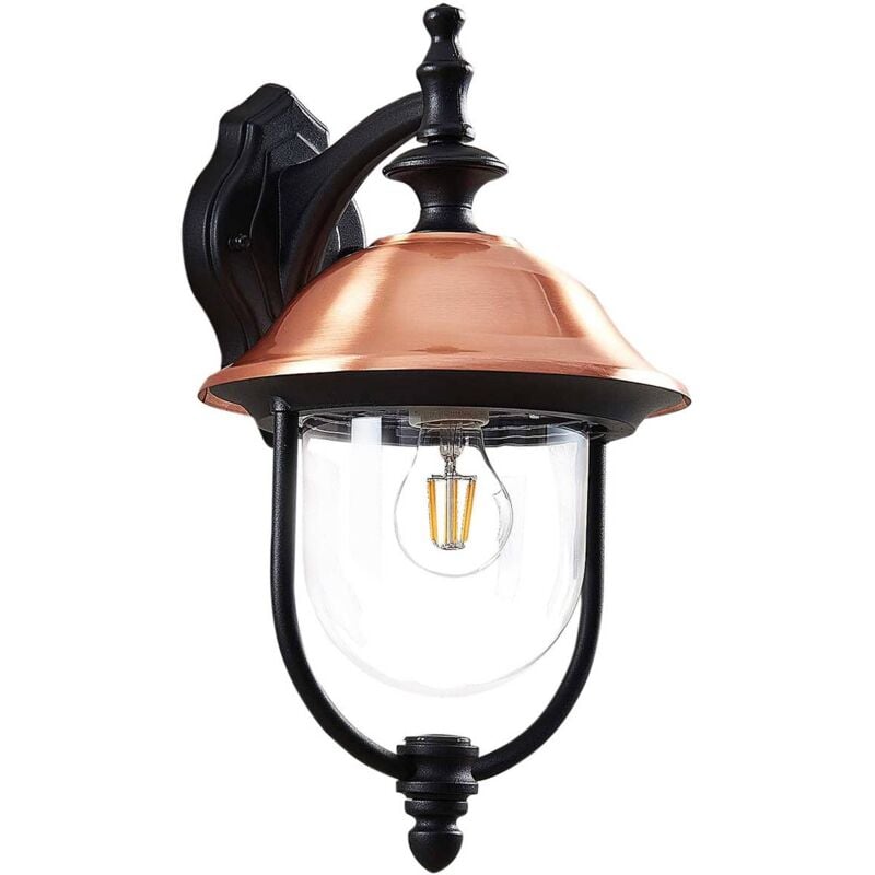 foto del prodotto clint' in marrone da alluminio - lindby