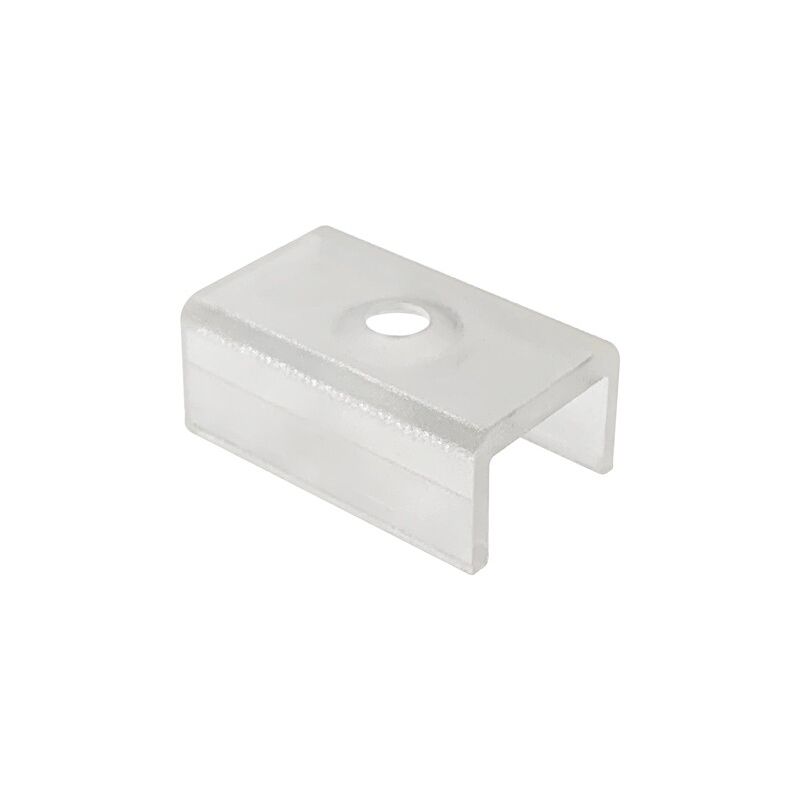 foto del prodotto clip di fissaggio per neon led con riferimento n1212 10m 35x16mm