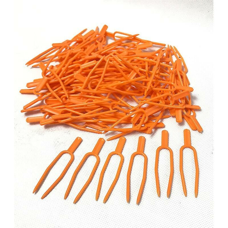 foto del prodotto clip di fissaggio per piante da giardino stolone riutilizzabile viti di melone strumento di fissaggio per fissaggio forchetta per fragole supporto