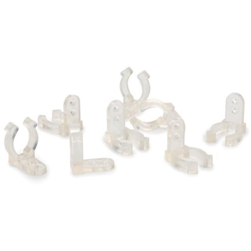 foto del prodotto clip di montaggio per luce su corda e luce su corda a led 20 pz