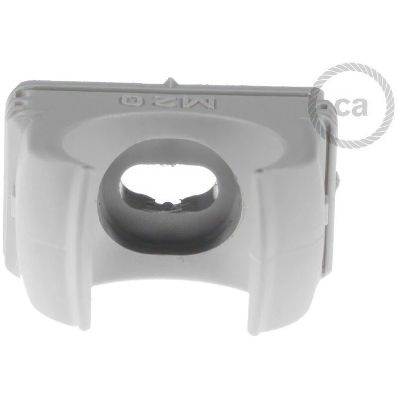foto del prodotto clip fissatubo in plastica, diametro 20 mm, per creative tube