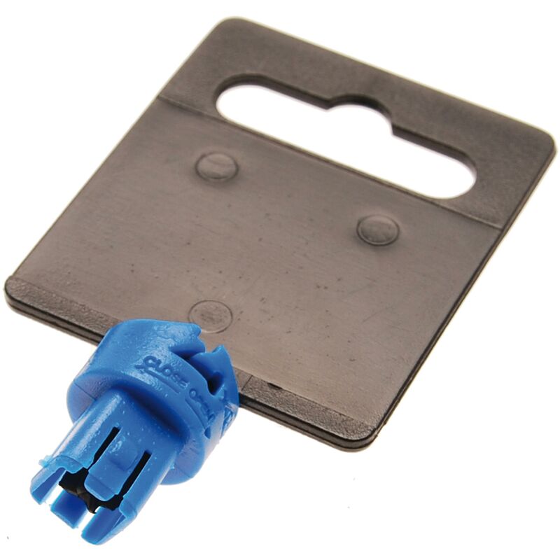 foto del prodotto clip in plastica con quadro 10 mm 3 8 