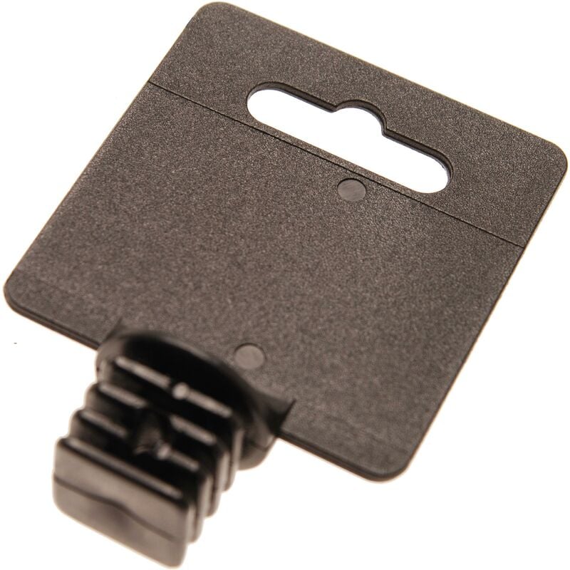 foto del prodotto clip in plastica con quadro 20 mm 3 4 