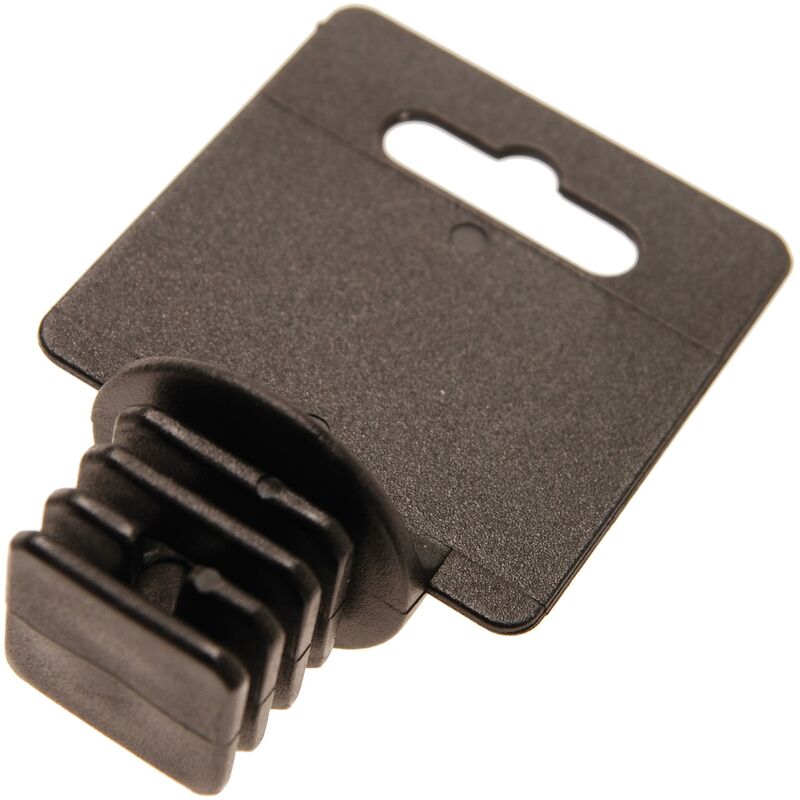 foto del prodotto clip in plastica con quadro 25 mm 1 